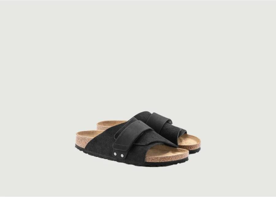 Birkenstock Kyoto Sliders Zwart Heren