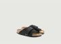 Birkenstock Smal Woestijn Buck Zwart Kyoto Zwart Heren - Thumbnail 15
