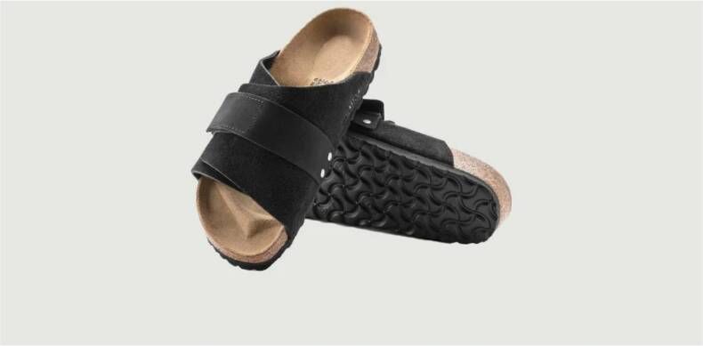 Birkenstock Kyoto Sliders Zwart Heren