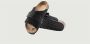 Birkenstock Smal Woestijn Buck Zwart Kyoto Zwart Heren - Thumbnail 11