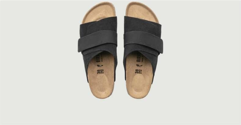 Birkenstock Kyoto Sliders Zwart Heren