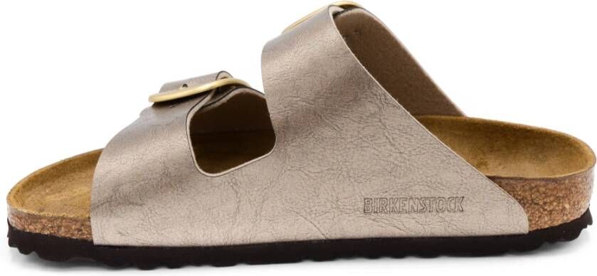 Birkenstock Sliders Beige Dames