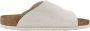 BIRKENSTOCK Slippers Dames Zurich Dames Maat: 41 Materiaal: Suède Kleur: Wit - Thumbnail 9