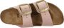 Birkenstock Klassieke Big Buckle Nubuck Leren Sandaal Pink Dames - Thumbnail 8