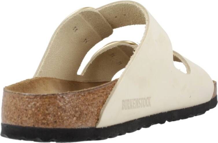 Birkenstock Sliders Beige Dames