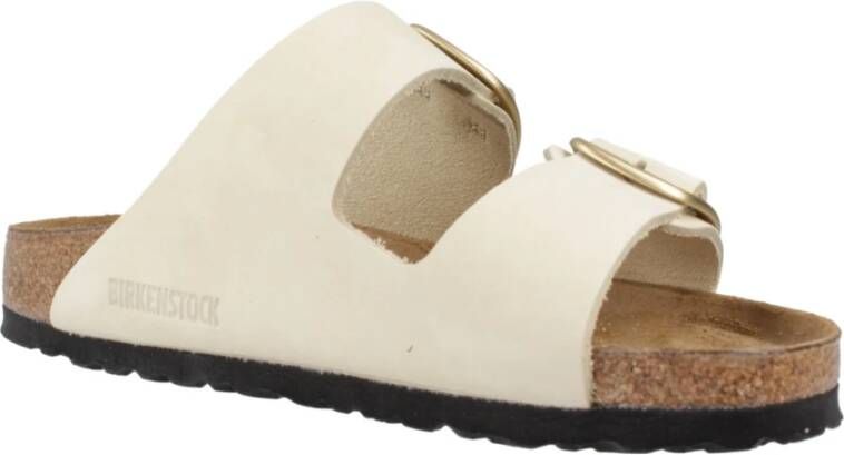 Birkenstock Sliders Beige Dames