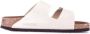BIRKENSTOCK Arizona Nubuck Ecru narrow Beige Nubuck Plateau sandalen Dames - Thumbnail 15