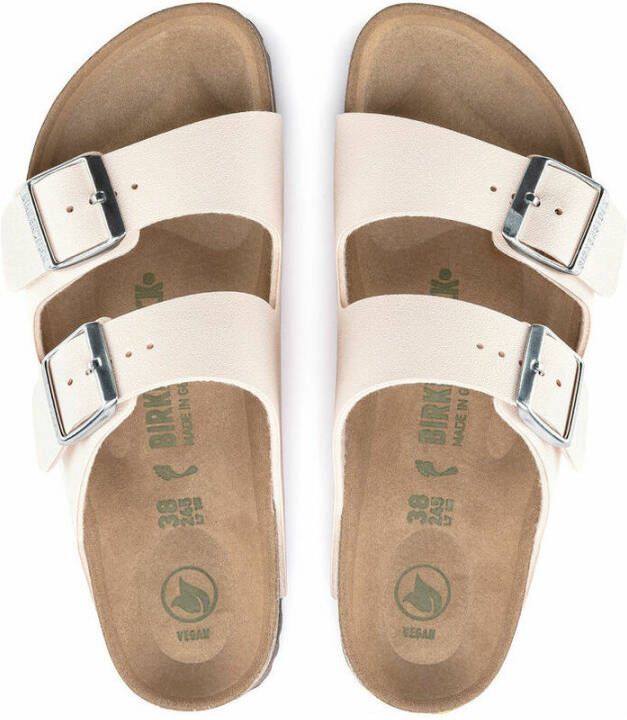 Birkenstock Schuifregelaars Beige Dames