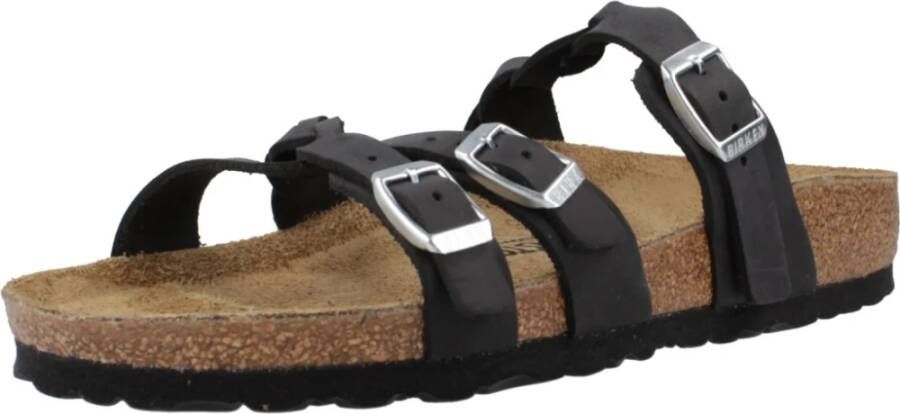 Birkenstock Sliders Black Dames