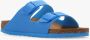 Birkenstock Arizona Rivet Logo Vegan Sandalen Blue Dames - Thumbnail 5