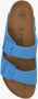 Birkenstock Arizona Rivet Logo Vegan Sandalen Blue Dames - Thumbnail 7