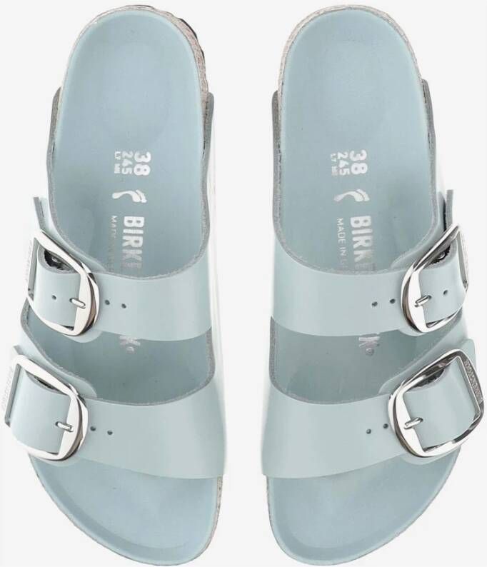 Birkenstock Sliders Blue Dames