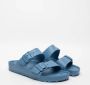 Birkenstock Dubbele gesp rubberen sandalen lichtgewicht Blue Heren - Thumbnail 5