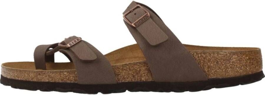 Birkenstock Sliders Brown Dames