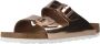 Birkenstock Slippers ARIZONA SFB in smalle schoenwijdte metallic-look met soft-voetbed - Thumbnail 12