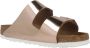 Birkenstock Slippers ARIZONA SFB in smalle schoenwijdte metallic-look met soft-voetbed - Thumbnail 14