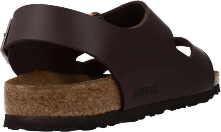 Birkenstock Sliders Brown Heren