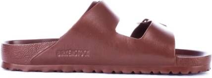 Birkenstock Sliders Brown Heren