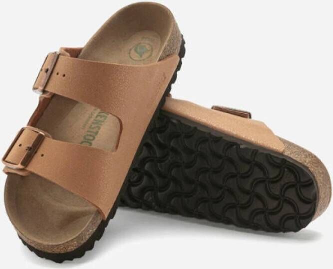 Birkenstock Sliders Bruin Dames