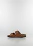 Birkenstock Slipper Arizona 1019075 Ginger Brown Natuurleer Smal 10½ - Thumbnail 10