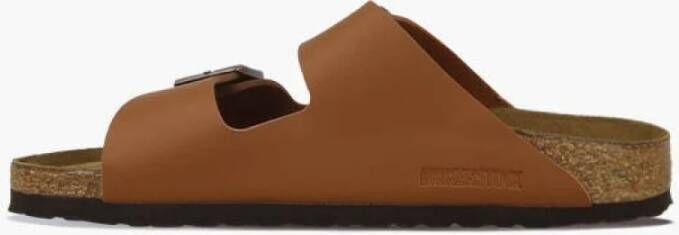 Birkenstock Sliders Bruin Dames