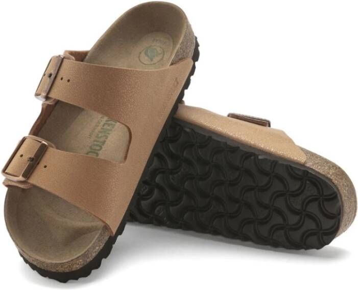 Birkenstock Sliders Bruin Heren