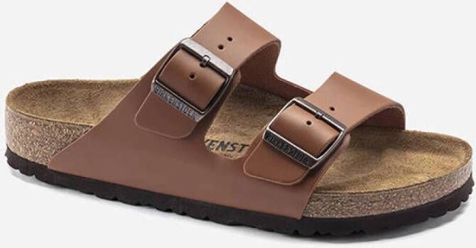 Birkenstock Sliders Bruin Unisex