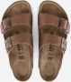 Birkenstock Slipper Arizona 1019075 Ginger Brown Natuurleer Smal 10½ - Thumbnail 6