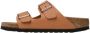 Birkenstock Arizona BFBC Earthy Vegan Sandalen Narrow bruin - Thumbnail 10