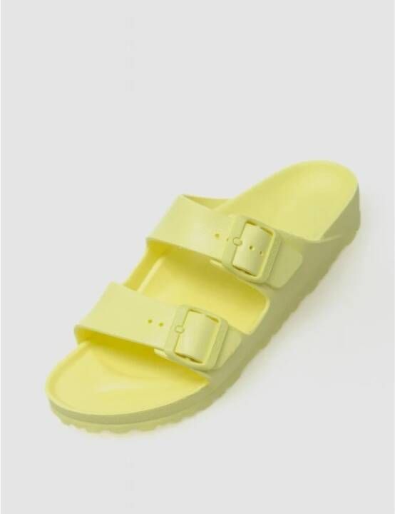 Birkenstock Sliders Geel Dames