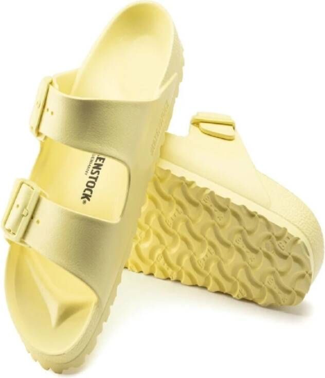 Birkenstock Sliders Geel Dames