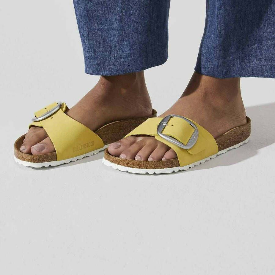 Birkenstock Schuifregelaars Geel Dames