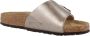 Birkenstock Catalina Bs Dames Slippers Dames Taupe - Thumbnail 18