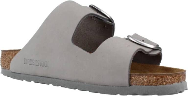 Birkenstock Sliders Gray Dames