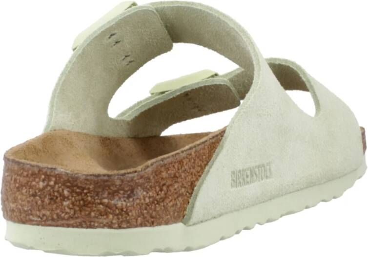 Birkenstock Sliders Green Dames