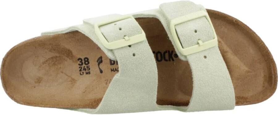 Birkenstock Sliders Green Dames