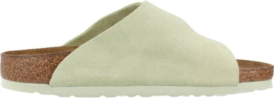 Birkenstock Sliders Green Dames