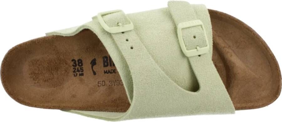 Birkenstock Sliders Green Dames