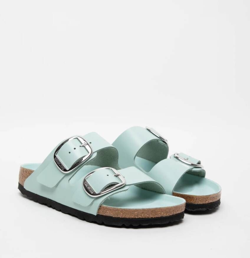 Birkenstock Sliders Green Dames