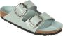 Birkenstock Arizona Big Buckle Natuurlijk Leder Patent Green Dames - Thumbnail 2