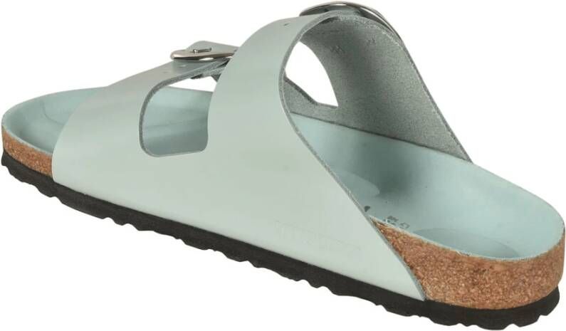 Birkenstock Arizona Big Buckle Natuurlijk Leder Patent Green Dames