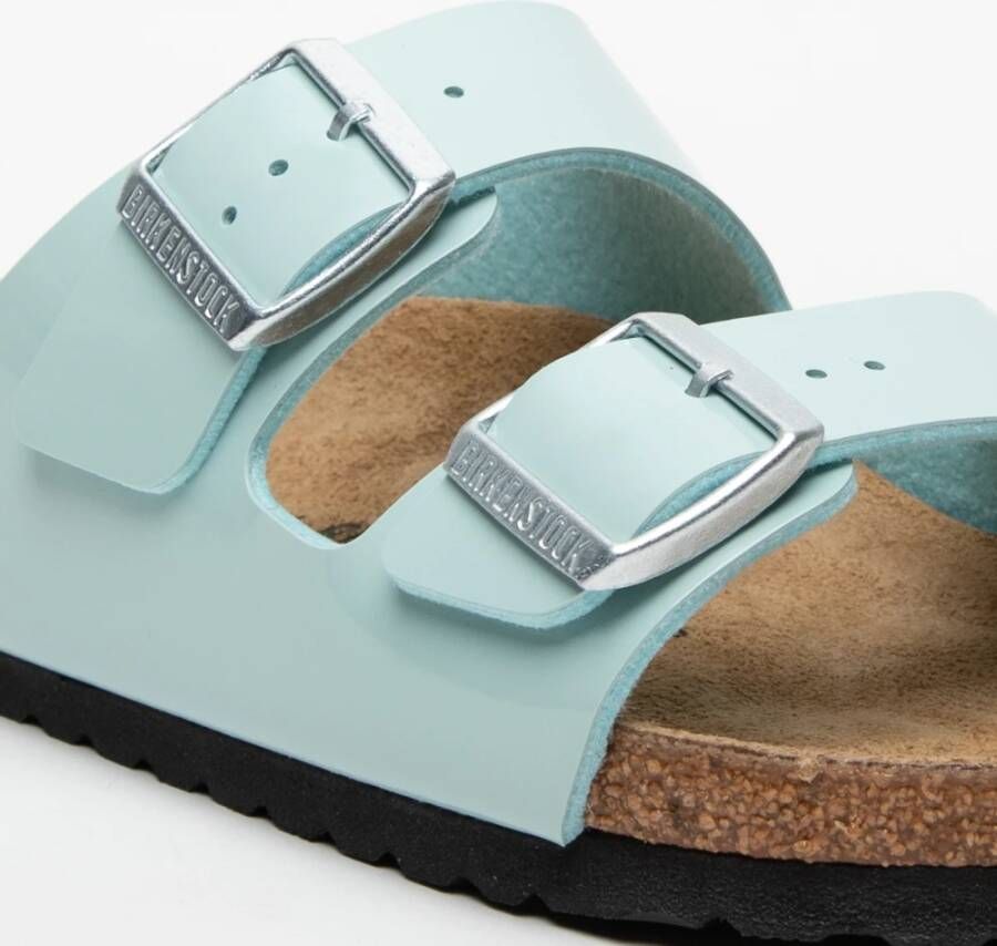 Birkenstock Sliders Green Dames