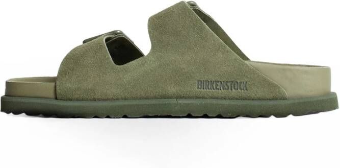 Birkenstock Sliders Green Heren