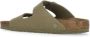 Birkenstock Arizona Tex Canvas Veg Faded Khaki Slides & sandalen 1023958 - Thumbnail 6