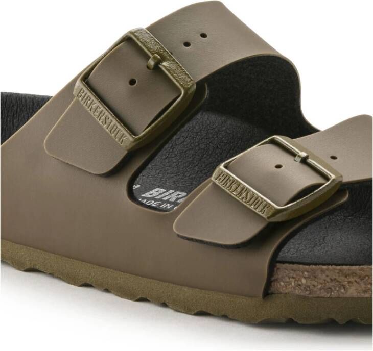 Birkenstock Sliders Groen Heren