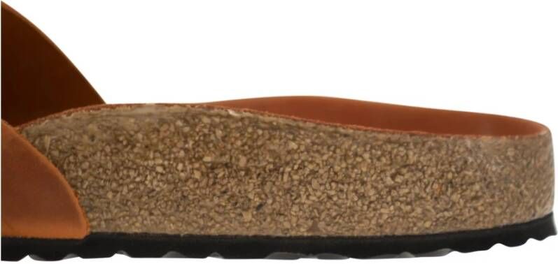 Birkenstock Madrid Big Buckle Flat Sandal Orange Dames