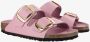 Birkenstock Roze Leren Sandalen voor Vrouwen Pink Dames - Thumbnail 7