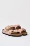 Birkenstock Klassieke Big Buckle Nubuck Leren Sandaal Pink Dames - Thumbnail 15