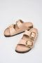 BIRKENSTOCK Slippers Dames Arizona Big Buckle Dames Maat: 41 Materiaal: Leer Kleur: Beige - Thumbnail 15