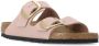 Birkenstock Klassieke Big Buckle Nubuck Leren Sandaal Pink Dames - Thumbnail 35